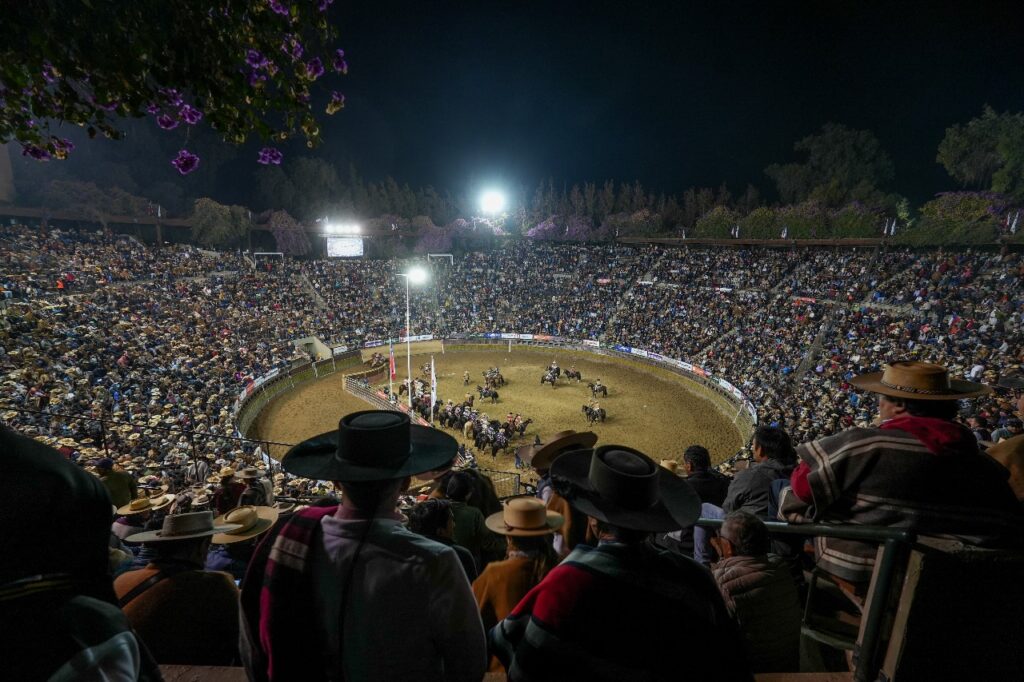 Medialuna de rodeo en Rancagua